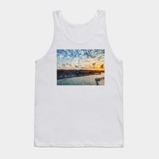 Arriving in Colorful Curaçao at Sunrise Tank Top